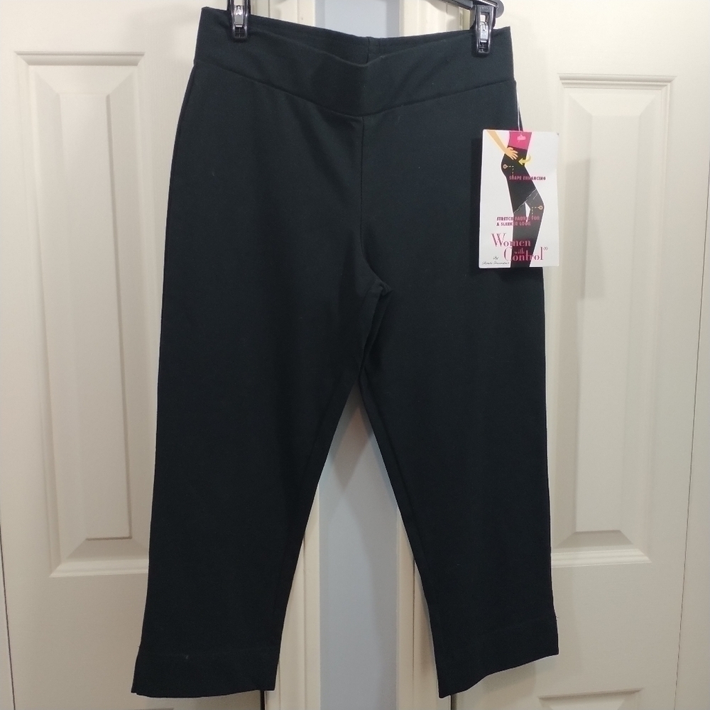 Women with Control Black Crop Pants XS - Picture 9 of 9